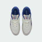 Top-down view of Reebok Club C Revenge Vintage Men's sneakers showing tongue, laces, and branding