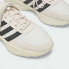 Zoom Looking at the Front of the Shoes and Laces: A close-up of the suede texture and the high-quality lace toggle mechanism.