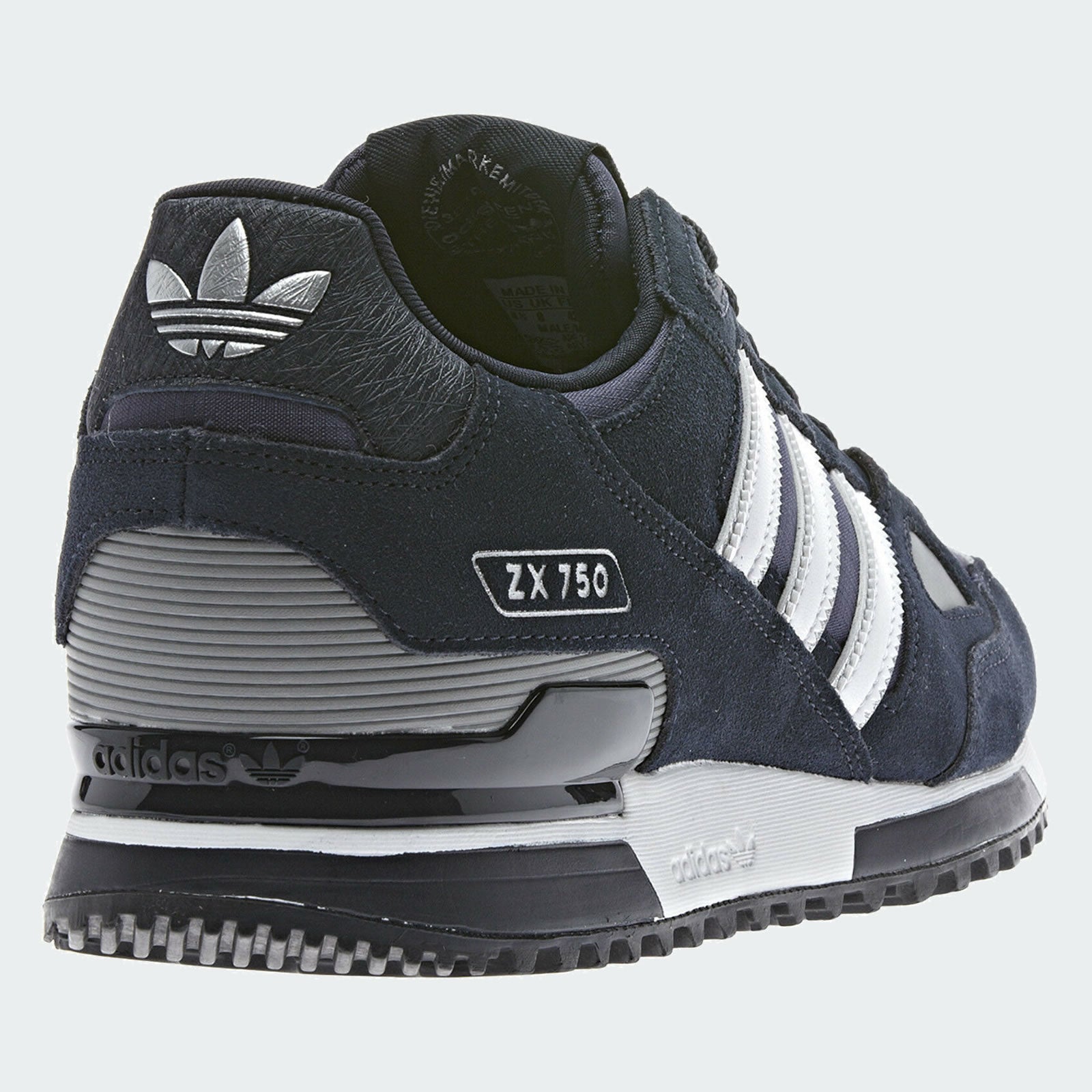 adidas Men's Zx 750' Sneaker, Blue Navy White Dark Navy, 7 UK:  : Fashion