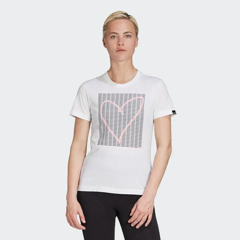 tradesports.co.uk Adidas Women's Adi Heart Training Tee GD4996 Main image