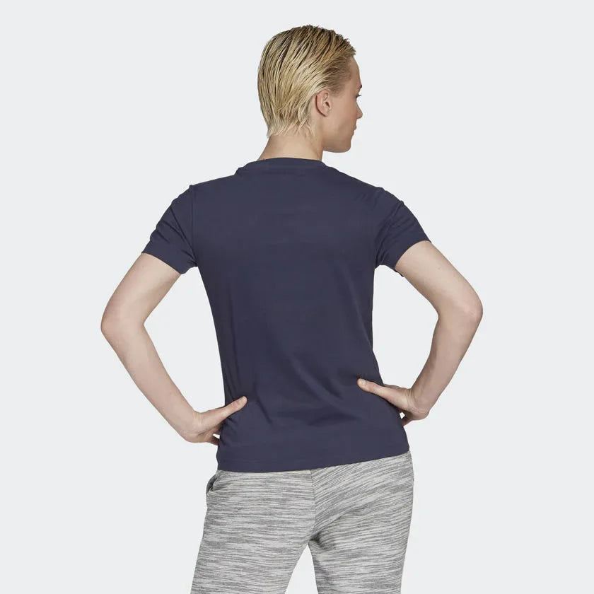 adidas Women's Adi Heart Tee - Legend Ink GD4997 Secondary image
