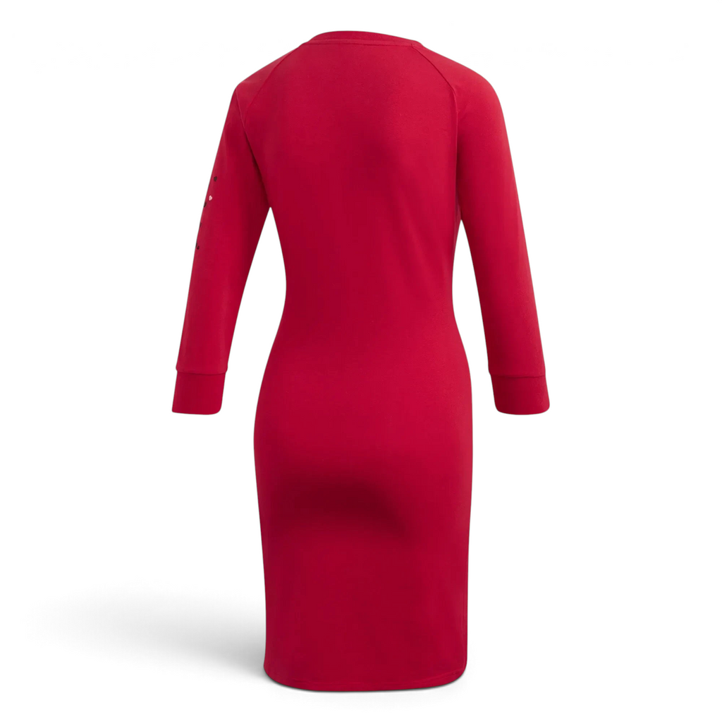 tradesports.co.uk adidas Originals Women's 3 Stripes Dress - Red