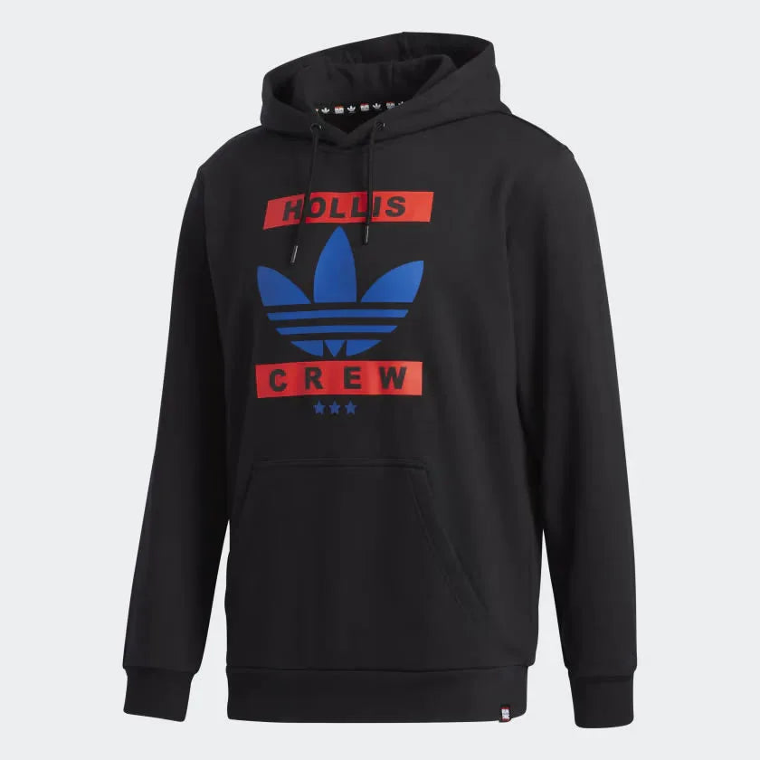 Adidas Run DMC Hoodie Sweat Black Cotton GN5929 Size Small Secondary image