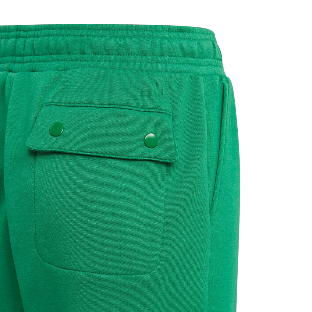 adidas x LEGO Kids' Fleece Track Pants GN6803 close-up showing soft fleece material and stitching