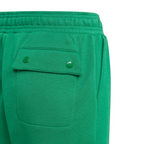 adidas x LEGO Kids' Fleece Track Pants GN6803 close-up showing soft fleece material and stitching