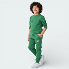 adidas x LEGO Kids Fleece Track Pants Green GN6803