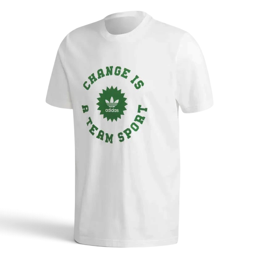 Adidas Trefoil Circle T-Shirt Men's White GP4309 Secondary image