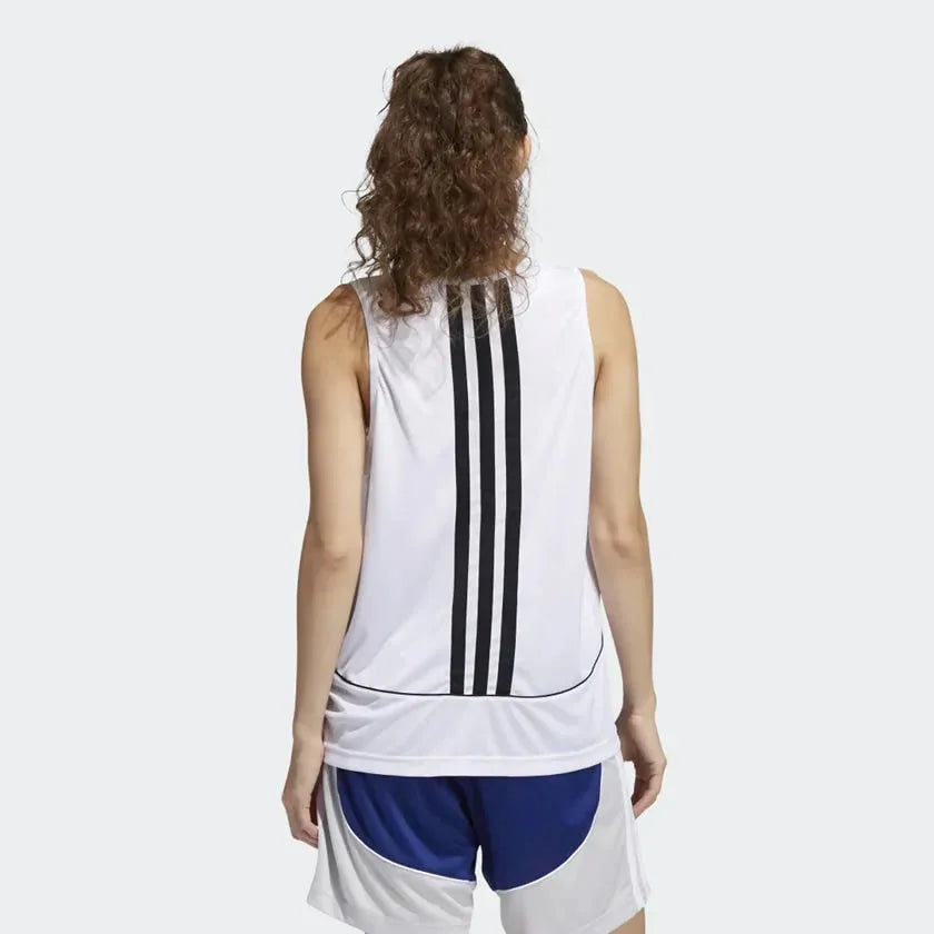 Adidas Women's 365 Basketball 'Indefinable' Tank Top White GS2676