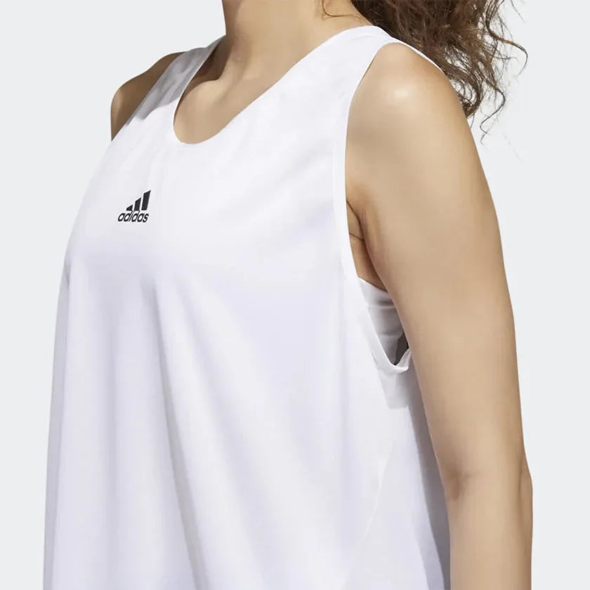 Adidas Women's 365 Basketball 'Indefinable' Tank Top White GS2676