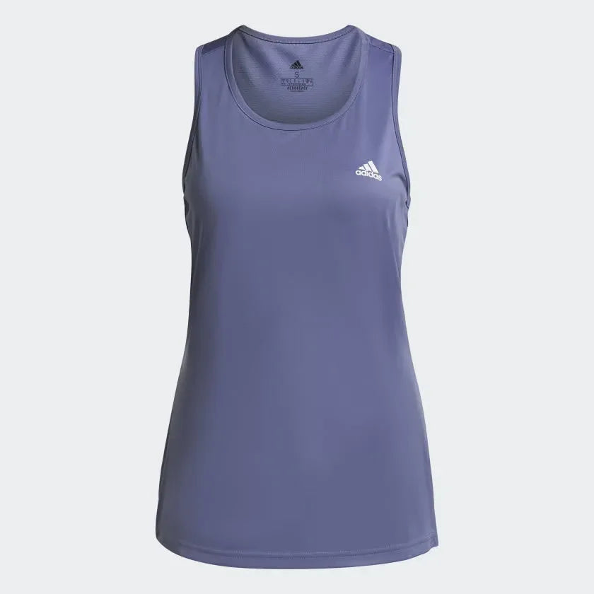 Adidas Women's Aeroready D2M Techfit Racerback Tank Top Violet GS6342