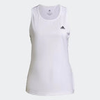 Adidas Women's AEROREADY D2M Racerback Tank Top - White GS6344