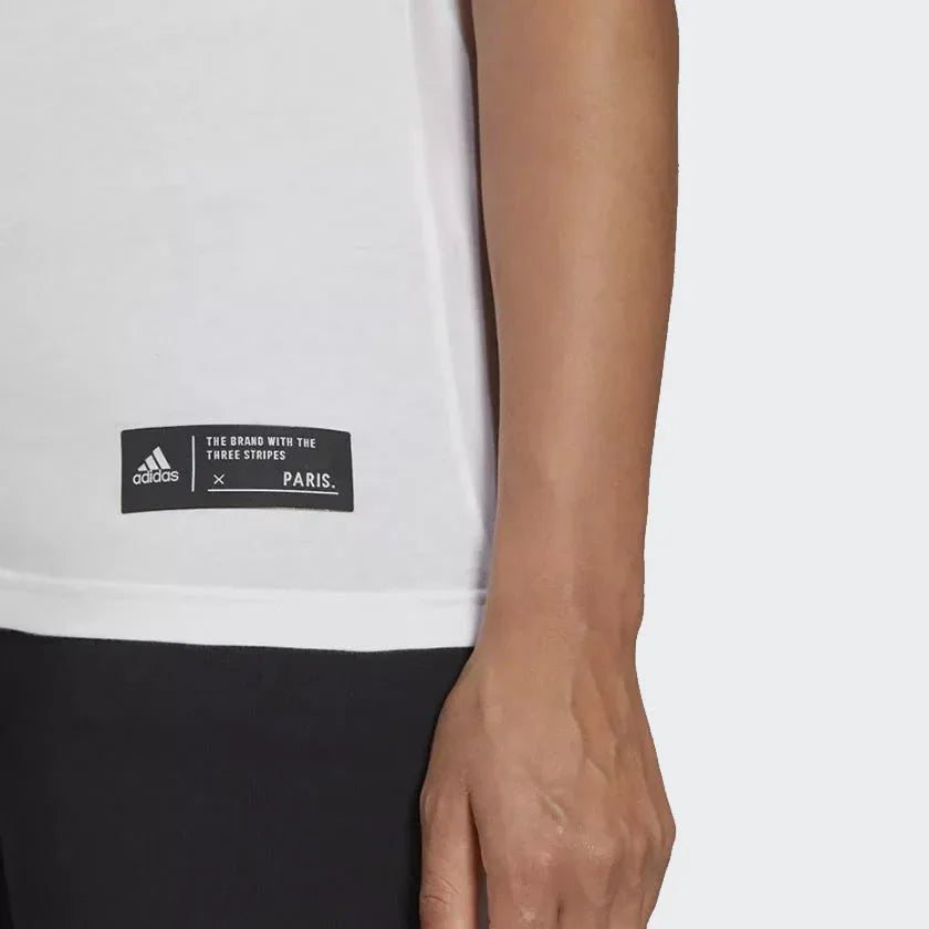 Adidas Women's Paris Shoebox Graphic Tee GT2173