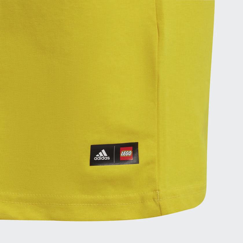 Adidas x LEGO® Juniors Graphic T-Shirt Yellow GU1858