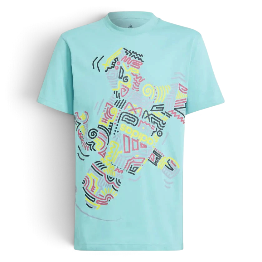 Adidas x LEGO® Classic Graphic T-Shirt Semi Mint Rush GU8902 15-16 Years Secondary image