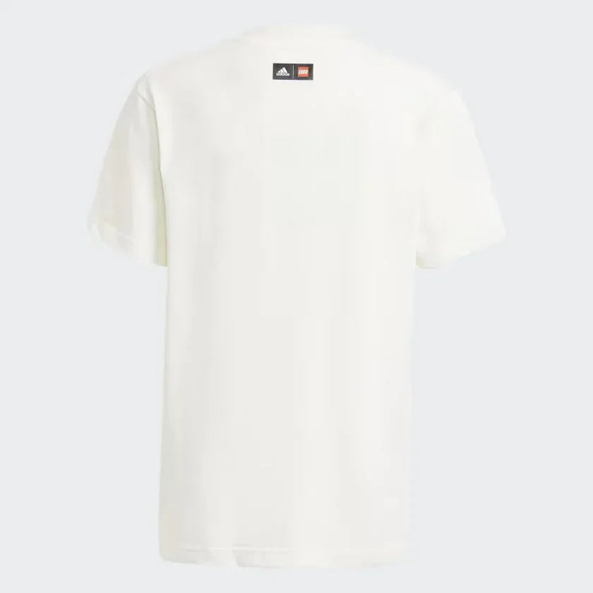 Adidas x LEGO® Juniors Graphic T-Shirt Off White GU8907 3-4 Years Secondary image