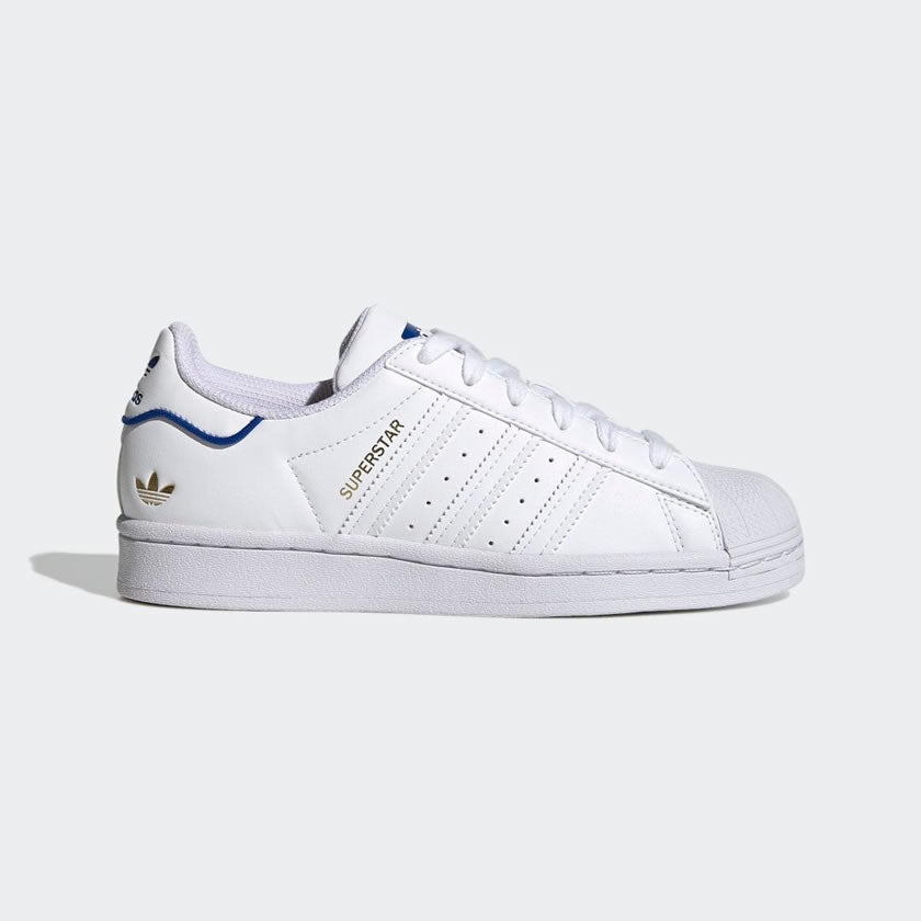 Adidas superstar white metallic junior Clearance