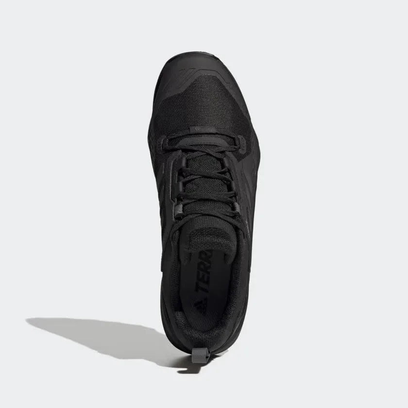 adidas Terrex Swift R3 Gore-Tex Men's Trail Shoes GY6765 top view showing lace-up system, padded tongue, and supportive collar