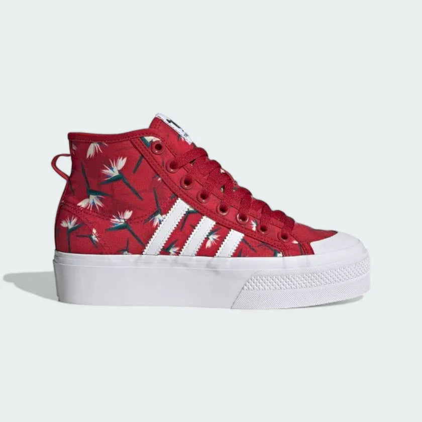 tradesports.co.uk Adidas X Thebe Magugu Women's Nizza Platform Mid GY9561 Main image