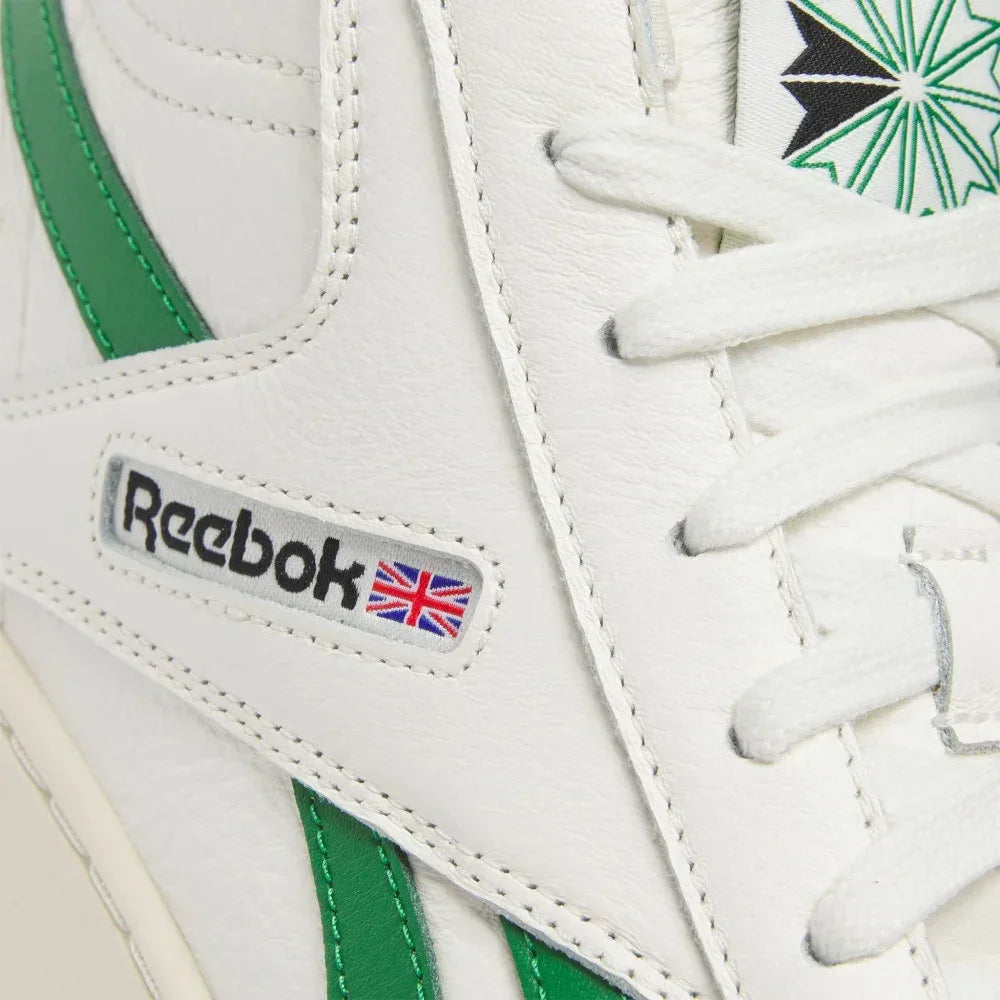 Close-up of the front, showing the soft leather grain and the detailed finish of the eyelets and laces.