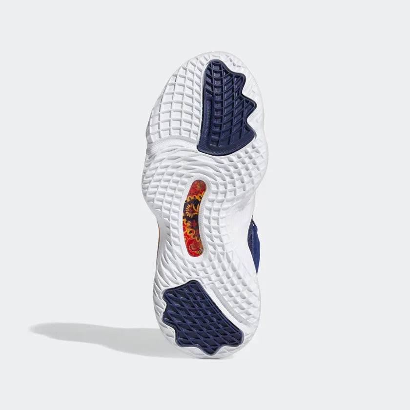 Adidas D.O.N. Issue 3 Juniors Basketball Trainers Navy GZ5513 Secondary image