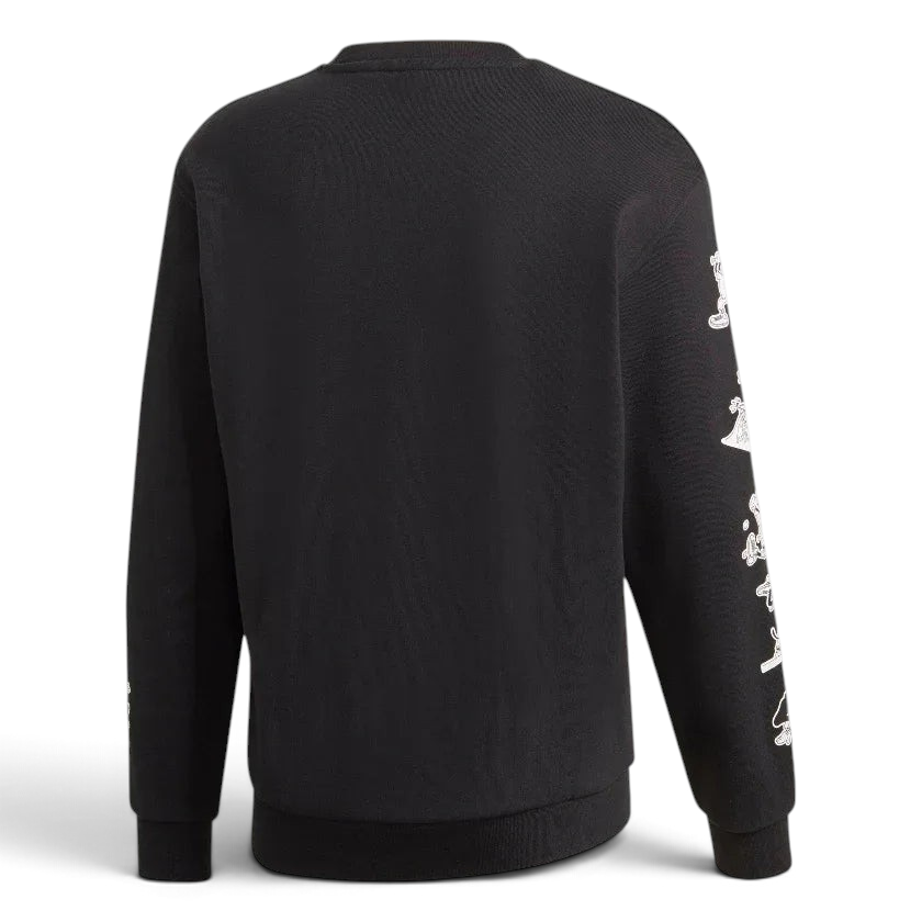 tradesports.co.uk Adidas Originals Men's Goofy Crew Sweatshirt - Black