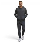 Nike Optic Zip Suit in slate grey, front view worn by a model showing the fit