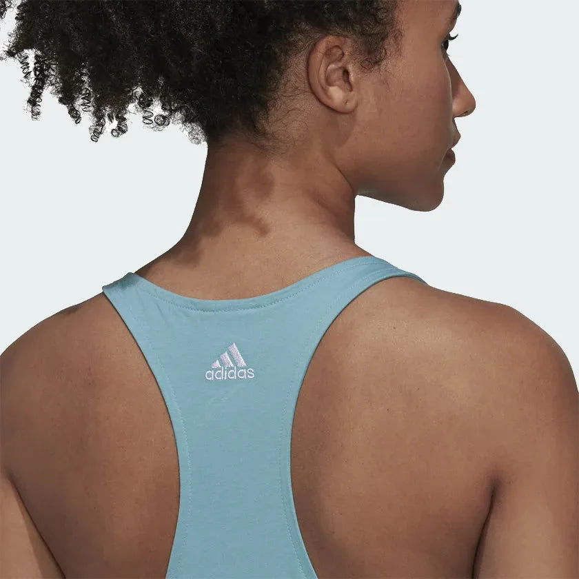 tradesports.co.uk Adidas Women's Linear Loose Tank Top H07756