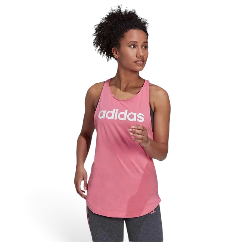 tradesports.co.uk Adidas Women's Linear Loose Tank Top H07757