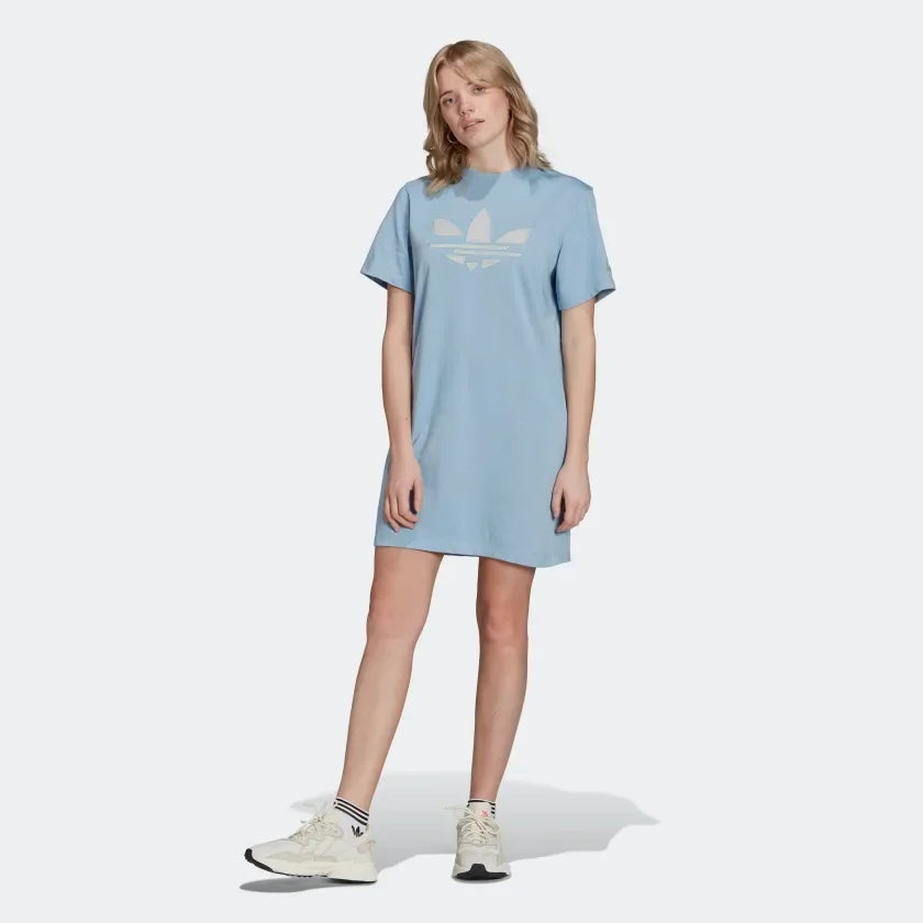 tradesports.co.uk Adidas Women's Adicolor Shattered Trefoil Dress H22846 Main image