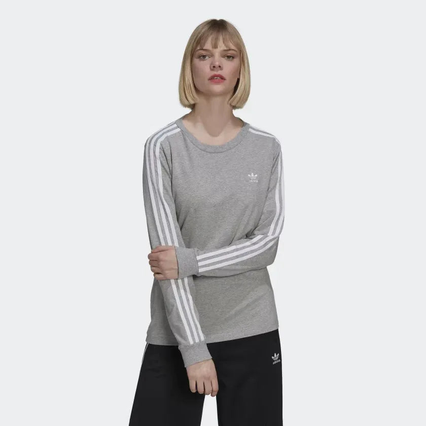 tradesports.co.uk Adidas Women's Adicolor Long Sleeve T-Shirt H33570 Main image