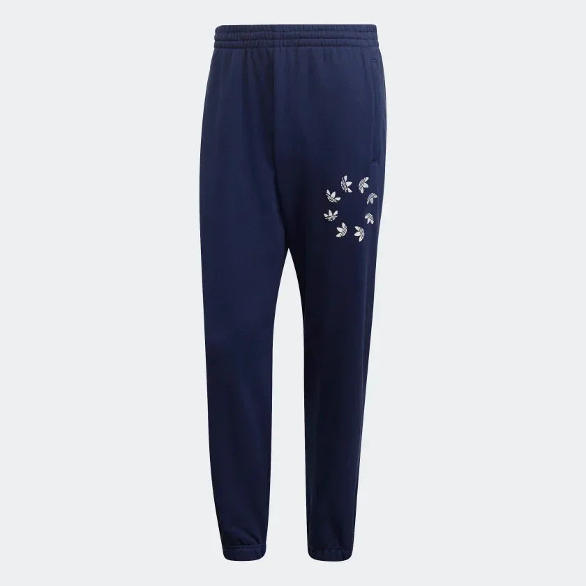 Adidas Originals Men's Shattered Trefoil Heavyweight Track Pants Night Sky H37727