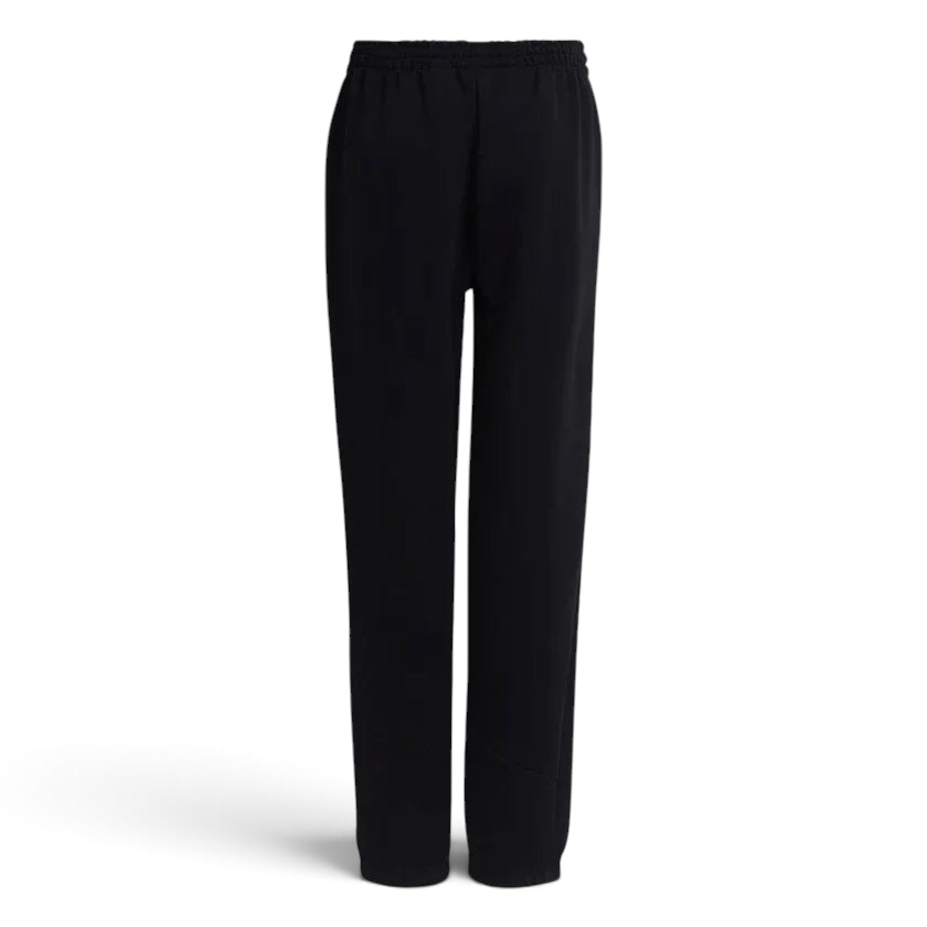 Trade Sports Adidas x LEGO VIDIYO juniors' black track pants with a loose fit, elastic waist, and drop crotch design.