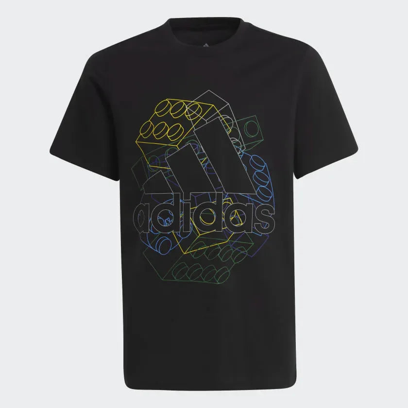 Adidas x LEGO® Classic Juniors' Graphic T-Shirt Black HA4035 Secondary image