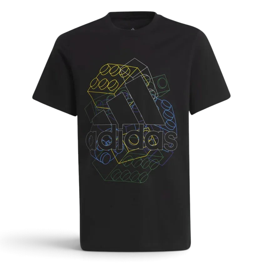 Adidas x LEGO® Classic Juniors' Graphic T-Shirt Black HA4035 Secondary image