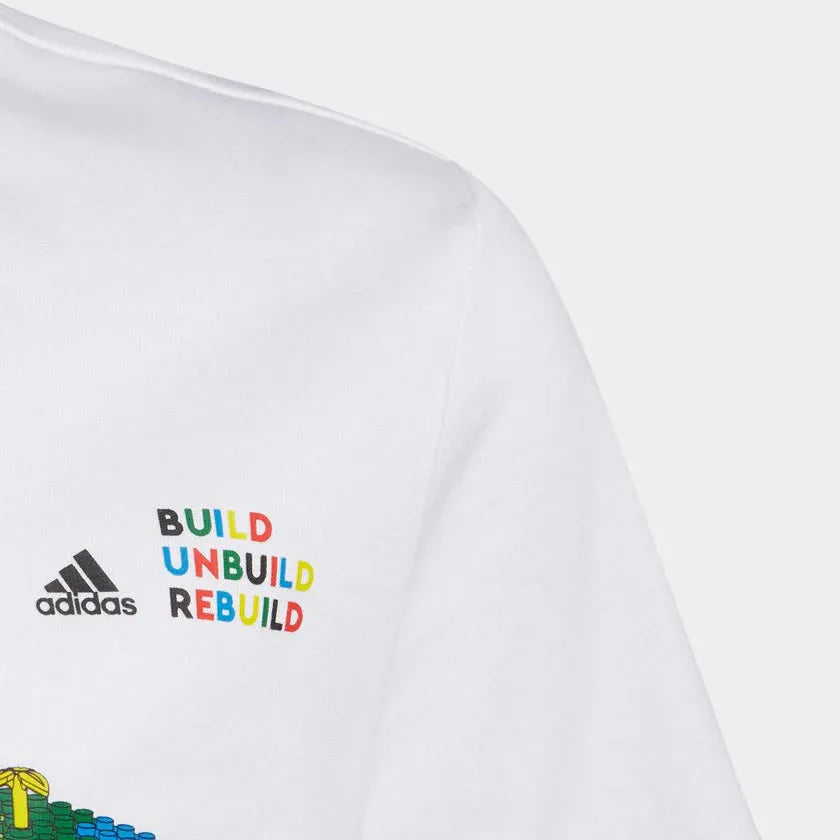 tradesports.co.uk Adidas x Lego Juniors Play Graphic T-Shirt HA4041