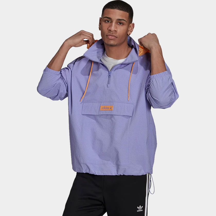 tradesports.co.uk Adidas Men's 1/4 Zip Overhead Jacket HB1822