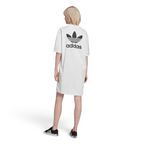 tradesports.co.uk Adidas Women's adicolor Big Trefoil Tee Dress HC2034
