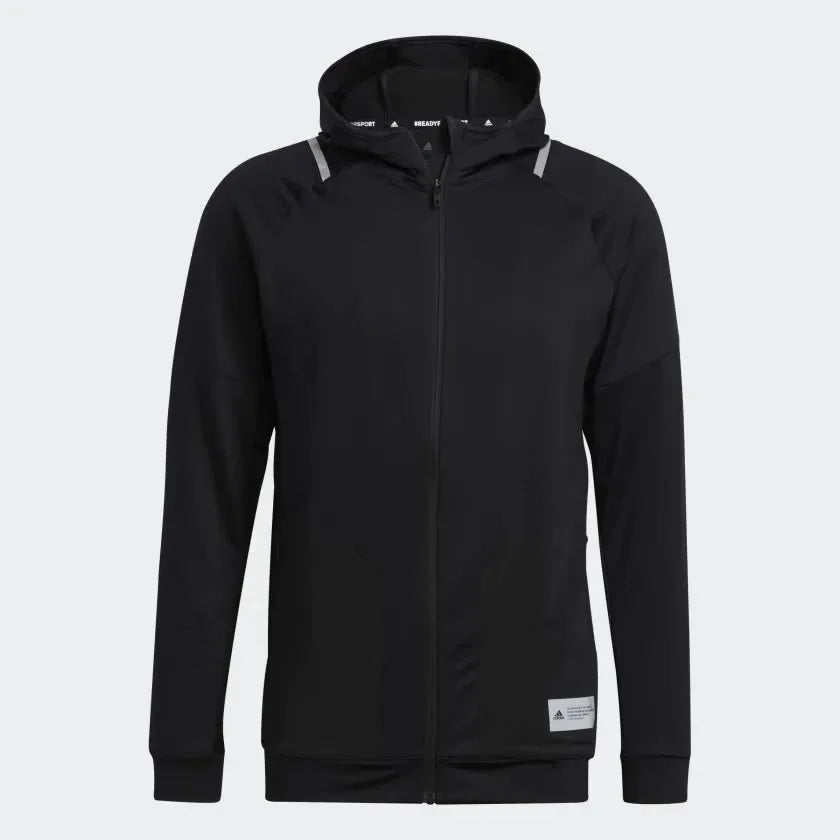 Adidas Men's Train to HIIT Full-Zip Training Hoodie Black (HC4214) Size L Secondary image