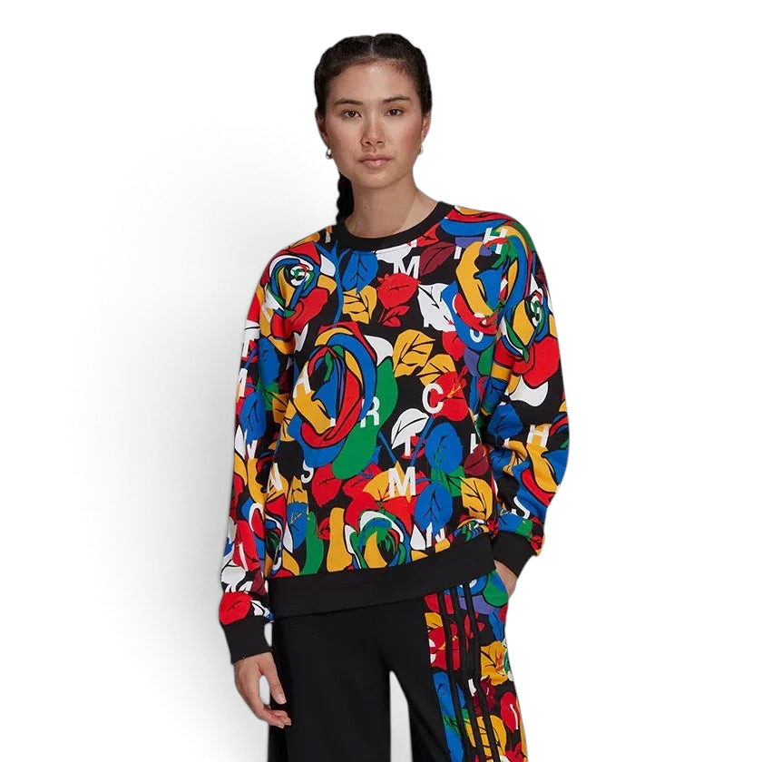 tradesports.co.uk Adidas Women's Rich Mnisi Sweater HC4469