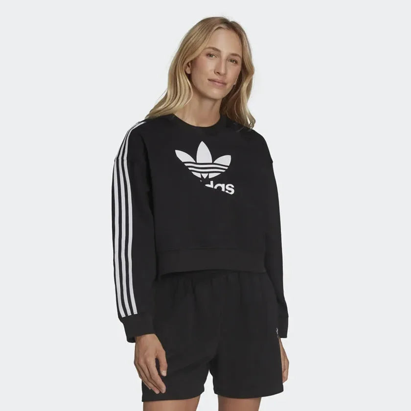 tradesports.co.uk Adidas Women's Split Trefoil Sweater HC4622 Main image