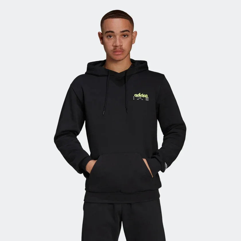 tradesports.co.uk Adidas Men's Behind the Trefoil Logo Hoodie HC7120