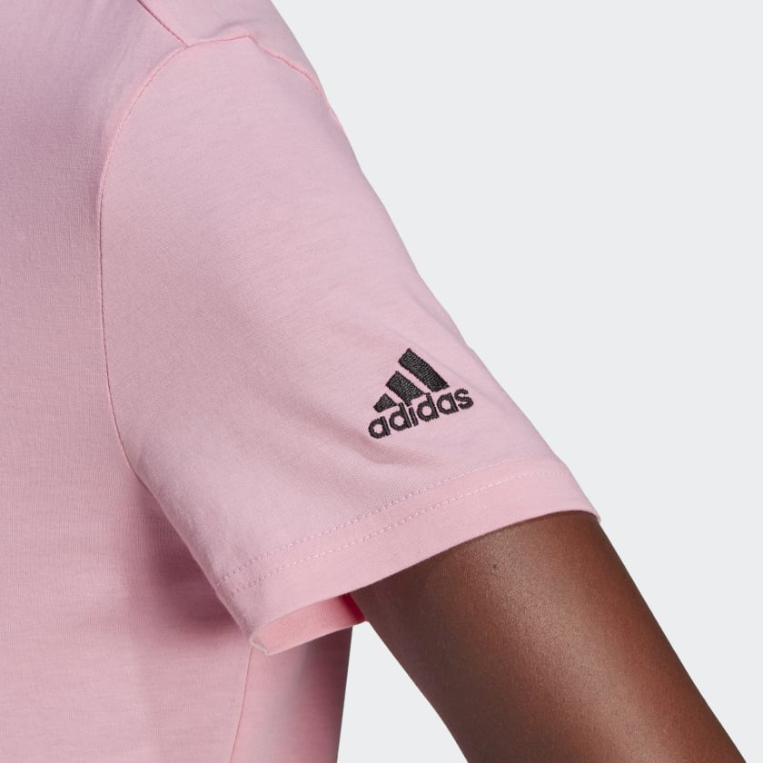 tradesports.co.uk Adidas Women's Essentials Slim Logo T-Shirt HD1681