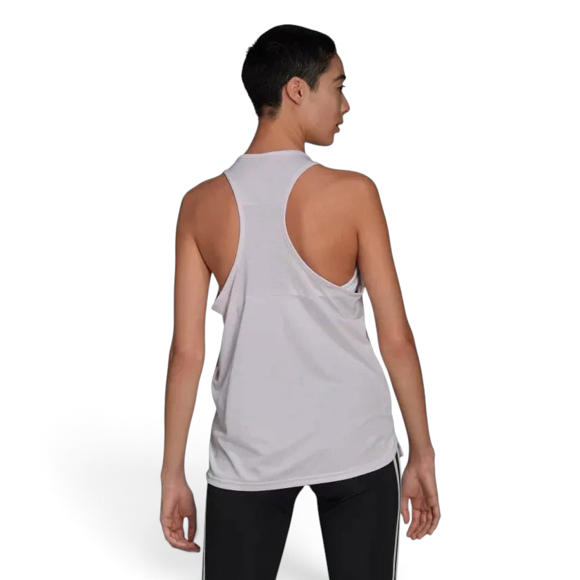 adidas Train Essentials Mesh Back Training Tank Top - Almost Pink HE6707 Secondary image