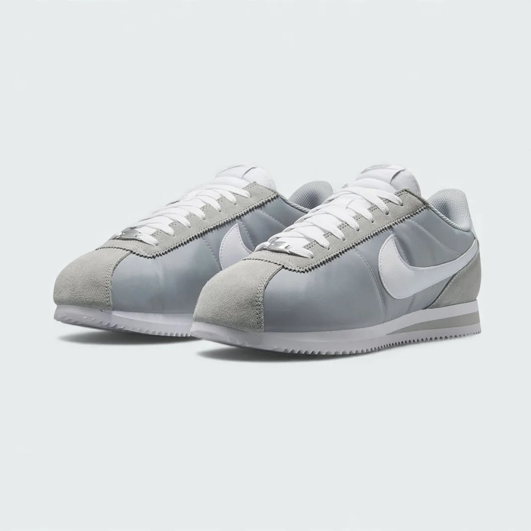 Nike Cortez Textile Men's Silver Casual Trainers HF0263 002