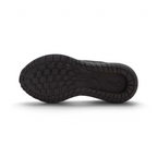 Displays the full-length black rubber sole, showcasing the multi-directional lug grid pattern engineered for unreal grip on outdoor play surfaces and indoor court floors.