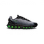 The Black and Volt Air Max Dn8, highlighting the eight pressurized Air tubes and the energy-radiating design lines.