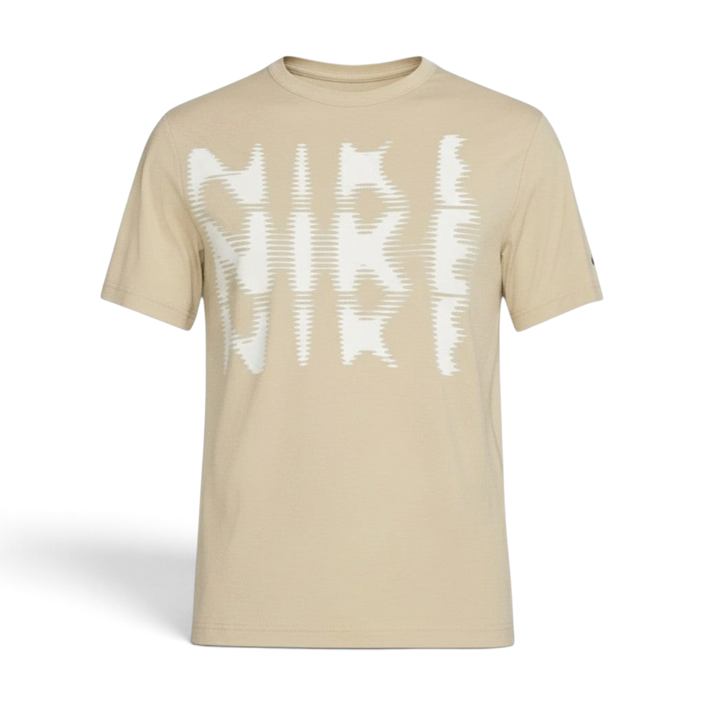 Nike NSW Dri Fit Men's Crew T-Shirt Desert Khaki Size XL Secondary image