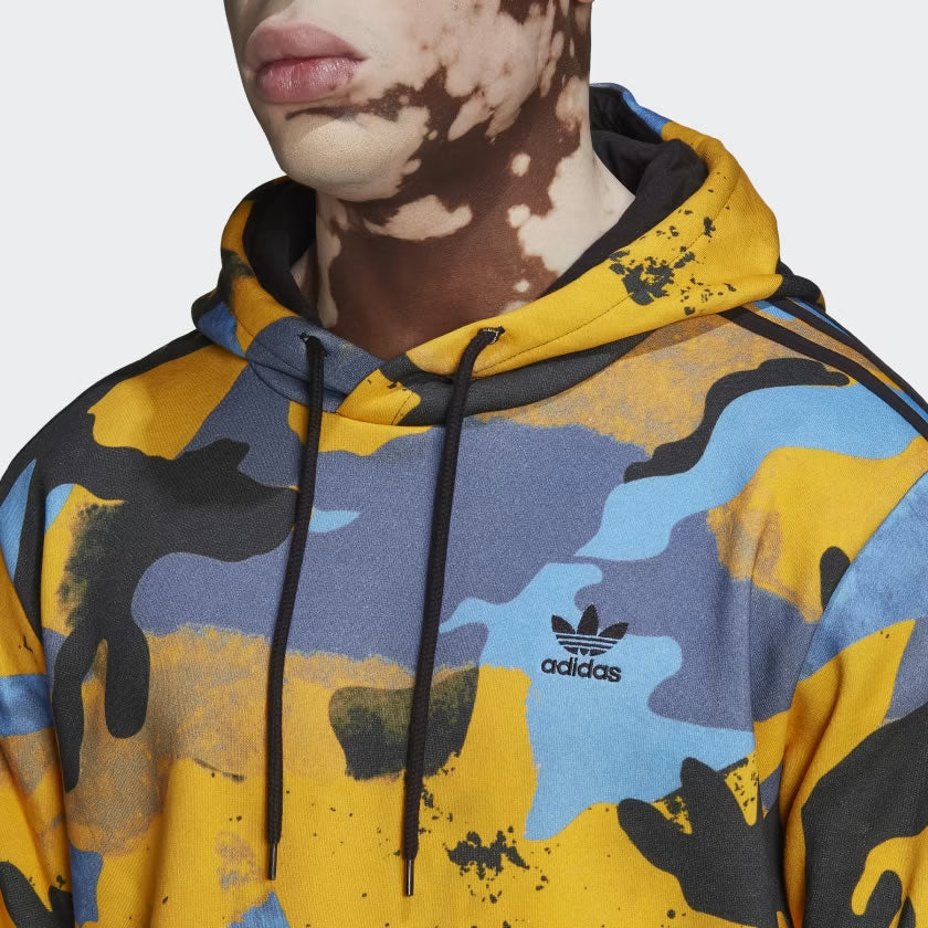 Adidas Men's Camo Series AOP Hoodie HK2804 Trade Sports