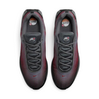 Nike Air Max DN Men's Black Trainers HM0708-002 top view showing padded collar, tongue, and lace-up design