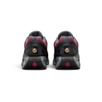 Nike Air Max DN Men's Black Trainers HM0708-002 back view showing heel tab, Nike Air branding, and exposed cushioning system